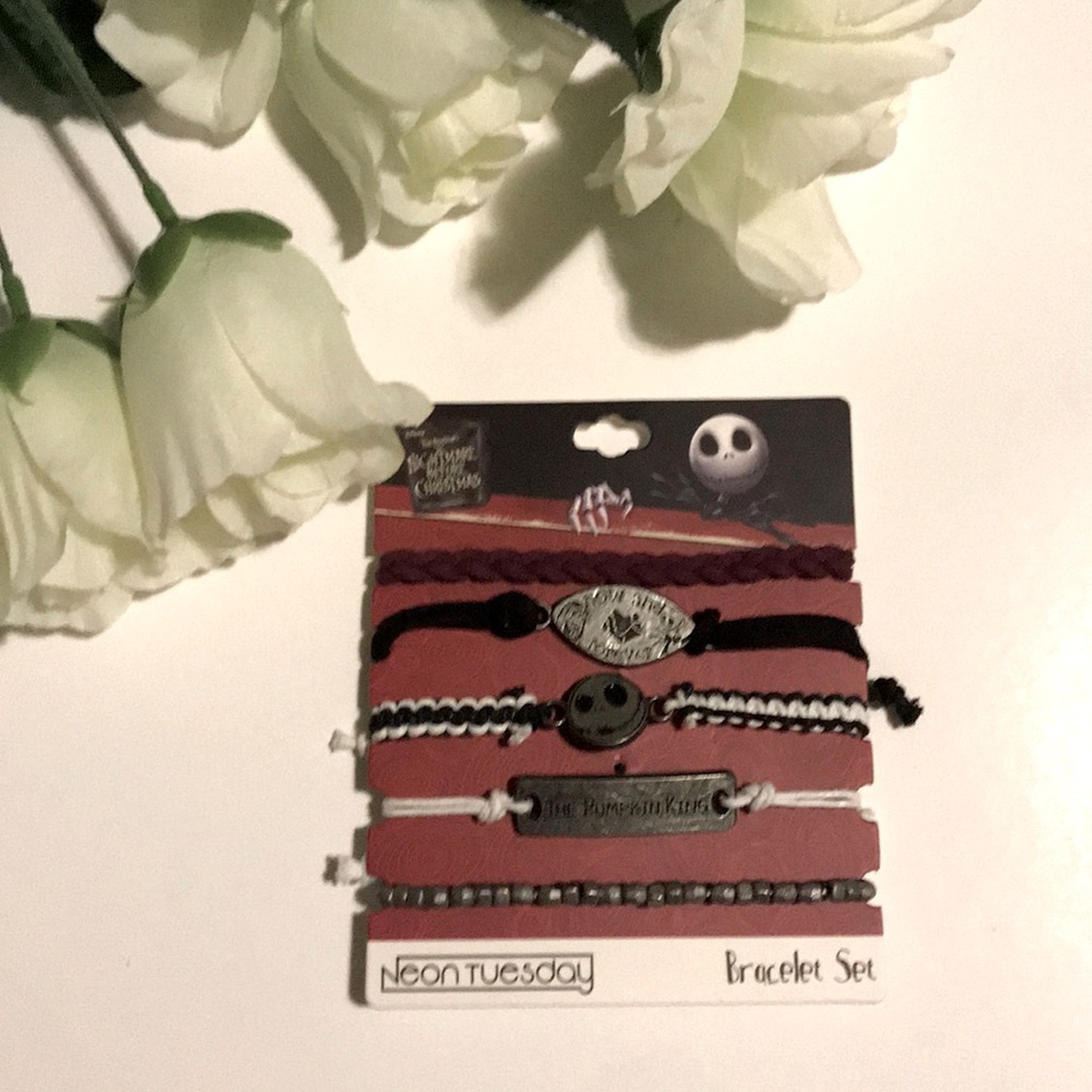 Disney Nightmare Before Christmas Bracelet Set